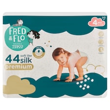 Fred & Flo Premium plienky Maxi 4 8-14 kg 44 ks