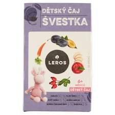 Leros Detský čaj slivka 20 x 2 g (40 g)