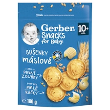 GERBER Snacks maslové sušienky 180 g