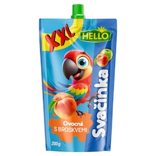 Hello Ovocná desiata s broskyňami 200 g