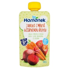 Hamánek Jablko s mrkvou a červenou repou 100 g