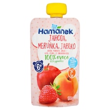 Hamánek Jahoda, marhuľa, jablko 100 g