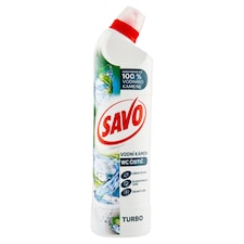 Savo WC gél Turbo na vodný kameň 700 ml