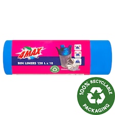 4MAX Vrecia na odpad 120 l 10 ks