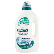 Sanytol Dezinfekcia prací gél clean s vôňou bielych kvetov 34 praní 1,70 l