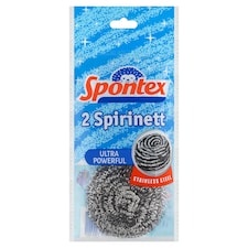 Spontex Spirinett nerezová drôtenka 2 ks