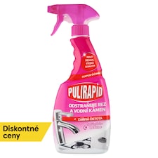 Pulirapid Tekutý čistič na vodný kameň s prírodným octom 500 ml
