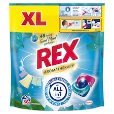 REX pracie kapsuly Aromatherapy Lotus Universal 36 praní, 432 g