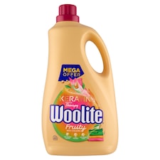 Woolite Keratin Therapy Fruity tekutý prací prípravok s keratínom na farebnú bielizeň 60 praní 3,6 l