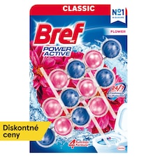 Bref Power Active Flower tuhý WC blok 3 x 50 g