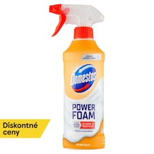Domestos Power Foam čistič toalety Citrus Blast 435 ml