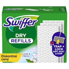Swiffer Náhradné Suché Handričky 18 Zozbierajú, Zachytia A Uzamknú Prach