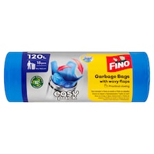 Fino Easy Pack vrecia na odpad 120 l 15 ks