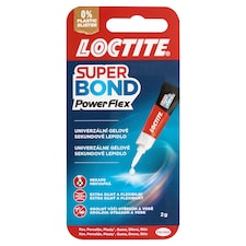 Loctite Super Bond Power Flex univerzálne gélové sekundové lepidlo 2 g