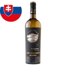 Movino Chardonnay výber z hrozna slovenské akostné odrodové víno s prívlastkom biele suché 0,75 l