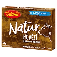 Vitana Natur bujón hovädzí s koreňovou zeleninou 6 x 10 g (60 g)