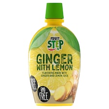 Fruit Step Nápojový koncentrát so zázvorovou a citrónovou šťavou 200 ml