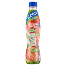 Relax Plus jablko arónia jahoda sirup s vitamínmi 700 ml