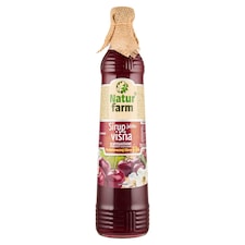 Natur Farm Sirup jablko višňa s vitamínmi 0,7 l
