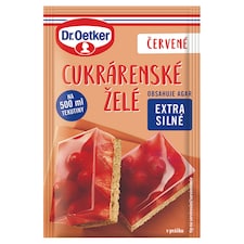 Dr. Oetker Cukrárenské želé červené v prášku 10 g
