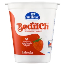Milko Bedřich jogurt smotanový jahodový 150 g