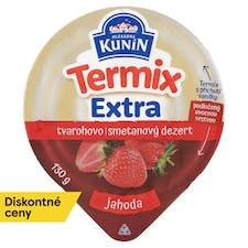 Mlékárna Kunín Termix extra jahoda 130 g