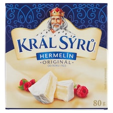 Král Sýrů Hermelín 80 g