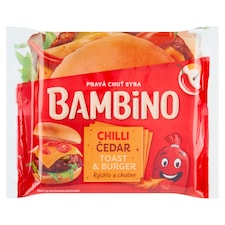 Bambino Toast & Burger Čedar Chili 120 g