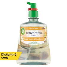 Air Wick Active Fresh Náplň na vodnej báze do automatického difuzéra vanilka a bambucké maslo 228 ml