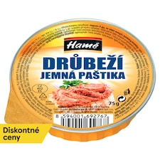 Hamé Pečeňovka paštéta z bravčovej pečene 75 g
