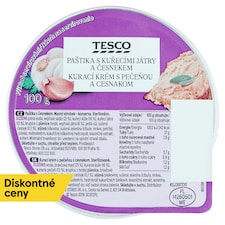Kurací krém s pečeňou a cesnakom 100 g