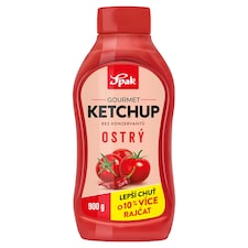 Spak Gourmet Kečup ostrý 900 g