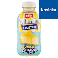 Müller Müllermilch Mliečny nápoj s príchuťou citrónového cheesecake 400 g