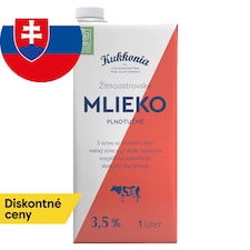 Kukkonia Trvanlivé mlieko plnotučné 3,5% 1 l