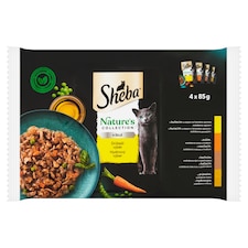 Sheba Nature's Collection hydinový výber v želé 4 x 85 g (340 g)