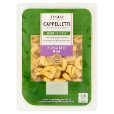 Cappelletti nesušené vaječné cestoviny plnené mletým mäsom 250 g