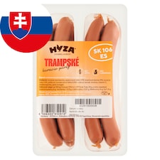 Hyza Trampské kuracie párky 2 x 180 g