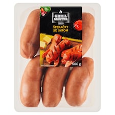 Grill Master Špekačky so syrom 500 g