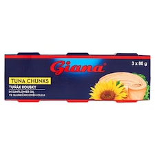 Giana Tuniak kúsky v slnečnicovom oleji 3 x 80 g (240 g)