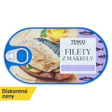 Filety z makrely v slnečnicovom oleji 170 g