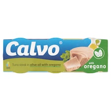 Calvo Tuniak v olivovom oleji s oreganom 3 x 80 g