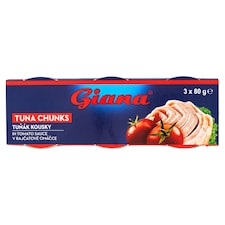 Giana Tuniak kúsky v paradajkovej omáčke 3 x 80 (240 g)