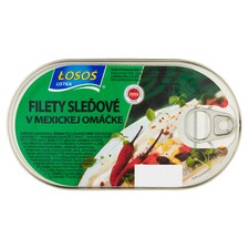 Łosoś Ustka Filety sleďové v mexickej omáčke 170 g