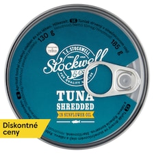 Stockwell & Co. Tuniak drvený v slnečnicovom oleji a náleve 185 g