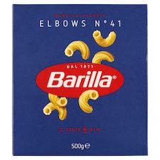 Barilla Elbows semolinové cestoviny sušené z krupice z tvrdej pšenice 500 g