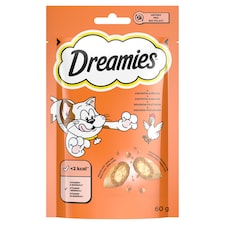 Dreamies S chutným kuracím 60 g