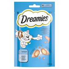 Dreamies S lahodnou lososovou príchuťou 60 g