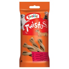 Frolic Twistos s hovädzím 6 ks 105 g