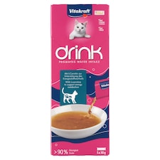Vitakraft Drink doplnkové krmivo pre mačky 5 x 30 g (150 g)