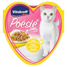 Vitakraft Poésie Sauce + kurča & záhradná zelenina v omáčke 85 g